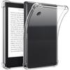 kwmobile Cover per Kobo Clara BW/Colour Cover- Custodia Protettiva Tablet - eReader Back Cover in Silicone - Copertina Posteriore Morbida e Trasparente
