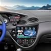 CAMECHO [Qualcomm 8-Core] Android 15 Autoradio per Ford Focus MK1 C170 1998-2005, 4+64G Navi Wireless Carplay DSP, 9 Stereo 2 Din WiFi Android Auto FM/RDS Bluetooth 5.1 MirrorLink+Telecamera