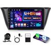 Hikity 5G WiFi 4+64G Android Autoradio per Iveco Daily/KLen RV 2013-2021, 9 Pollici IPS Touch Screen Stereo Auto con Wireless Carplay Android Auto Bluetooth5.0 FM/RDS GPS SWC AHD Retrocamera