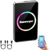Sunweyer Adattatore Wireless CarPlay per Auto, Dispositivo di Streaming Ai Box, Supporto Netflix, YouTube, Hulu, Disney+, Adattatore Wireless Android Auto con LED, Doppio WiFi (SW12 Pro)