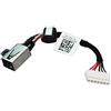 Gintai Connettore di Alimentazione DC Power Jack DC Dock Presa Cavo per dell XPS 15 7590 9530 9550 9560 P56F 9570 P56F003/ Precision Workstation 15 5510 M5510 5520 5530 5540