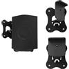 EUGOOCX 1 paio di staffe di montaggio a parete in metallo per Samsung HW-Q990C/HW-Q990B/HW-Q990D/HW-Q990F/HW-Q930 Surround altoparlanti posteriori, accessori per montaggio a parete per sistema audio