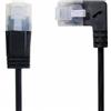 cablecc Cavo patch patch ethernet 8P8C STP Cat6 Lan Ethernet 90 gradi a cavo diritto 50cm