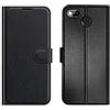 Generic Custodia generica compatibile con Fairphone 3 / Fairphone 3, custodia a libro, custodia in pelle di alta qualità con scomparti per carte di credito e funzione leggio