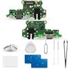 Extkry Connettore di Ricarica per Honor X8 Kit Riparazione | Porta di ricarica flat ricarica porta caricabatterie charging port microfono con kit di riparazione.