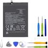 ERYNK BN54 Batteria di ricambio compatibile con Redmi Note 9 / Redmi 9 M2003J15SC, M2003J15SG, M2003J15SS, M2004J19G, M2004J19C Batteria di ricambio con kit di attrezzi