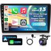 VECHTEL 2G&64G 9 Autoradio per Citroen Berlingo 2015-2018/Peugeot Partner 2008-2019 con Carplay Android Auto Wireless Android 15,touchscreen Bluetooth RDS/FM Radio,Wi-Fi Navi/Telecamera posteriore AHD