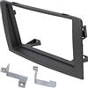 AERZETIX - C40966 - Mascherina telaio adattatore 2 DIN per autoradio - in plastica - compatibile con Fiat Idea 2003-2011, Lancia Musa 2004-2012