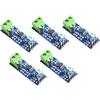 TECNOULAB 5pcs LM386 modulo amplificatore audio 200 volte ingresso 5V-12V resistenza 10K
