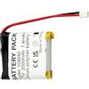 CHUNCAIL Batteria ai polimeri di litio 3.7V 2000mAh 104040 Ricaricabile con connettore JST (1)