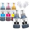 ASEKER 113 Inchiostro Compatibile per Epson EcoTank ET-5150 ET-5160 ET-5170 ET-5800 ET-5850 ET-5880 ET-16150 ET-16600 ET-16650 ET-16680 Pro ET-5800 ET-5850 ET-5880 ET-15000 Stampante (BK*2/C/M/Y)