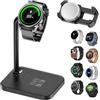 AOJUE Aoduke, base di ricarica universale per smart watch Google/huawei/Garmin/Pixel/Diesel/Fossil/Fitbit/Skagen/Michael/Samsung Galaxy Watch (02S-B)