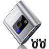 AUKOKIOULA Selettore interruttore USB 3.0 bidirezionale 1 in 2 out/2 in 1 out, condivide dispositivi USB tra 2 computer per stampante, tastiera, scanner, mouse. Compatibile con Mac/Win/Linux