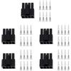 Create idea 5pcs 8 Pin Femmina Computer ATX EPS Connettore di Alimentazione Spina 12V per schede madri ATX Scheda Grafica Moduli di Alimentazione