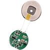 Cuifati Modulo Ricevitore Caricabatterie Wireless, Modulo di Ricarica Wireless Magnetico Standard Qi, Protezioni Multiple, Bobina PCBA da 15 W, Parti Caricabatterie Wireless Fai-da-Te 5-12V