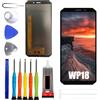 ERYNK Display LCD per Oukitel WP18 (WP18 Pro) [con impronte digitali] [5,93 pollici] display LCD Touch Screen Digitizer con set di attrezzi