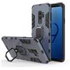 MaiJin Compatibile con Galaxy S9+ Cover, Custodia Armor Anello Cavalletto (Funziona con Il Supporto Magnetico per Auto) Case Paraurti per Samsung Galaxy S9 Plus (Blu Navy)