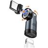 MoKo Adattatore Magnetico Lightning a USB C 60W, Adattatore Magnetico Lightning a 9 PIN con Rotazione a 180° e 360°, per iPhone 17 Air 16 15 Pro Max/iPad/MacBook, Galaxy, Grigio