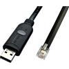 DSD TECH SH-RJ12C Cavo seriale da USB a RJ12 6P4C RS232 per PDU APC ATS(5.9FT/1.8M)