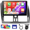Hodozzy 【4+128G】Hodozzy Carplay Autoradio per Volvo XC60 2008-2013, 10 Pollici Schermo In-Cell Stereo Auto Bluetooth 5.0 con Android Auto/EQ/GPS/Wifi/RDS/USB/SWC