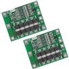 ARCELI 2 pz 4S 40A Li-Ion Batteria Al Litio 18650 Caricabatterie PCB Scheda di Protezione BMS con Bilanciamento per Motore Trapano 14.8V 16.8V Modulo Lipo Cell
