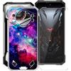 KJYFOANI Custodia per Doogee S200 Plus Cover, Trasparente Silicone TPU Case, Antiurto Bumper Protezione + Vetro Temperato Pellicola Protettiva per Doogee S200 Plus (6.72) - XV23