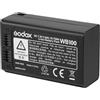 Godox WB100 Batteria AD100PRO Batteria WB100 7,2 V/2600 mAh per Flash Anulare Godox V1C V1N V1S V1F V1O V1P,Flash AD100PRO ((2024) WB100)