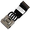 Gintai Connettore di Alimentazione Carica DC Power Jack DC Dock Presa Notebook Cavo per Lenovo ThinkPad P50, P51, P15 Gen 1, T15g Gen 1, P17 Gen 1 BP500 DC30100PE00 DC30100PJ00 SC10K06990 SC10K06991