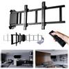 SABAJ M&D SABAJ Braccio TV Motorizzato da Parete - Staffa TV Elettrica per Schermi 20-75" - Supporto Regolabile Elettrico 180° con Telecomando - Compatibile con VESA fino a 600x400 - Portata 40 kg