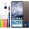 Duotipa [Nuovo] Display LCD Touch Screen Digitizer Assembly Sostituzione per Nokia G21 TA-1477 TA-1418 / Nokia G11 TA-1401 6.5 pollici con strumenti di riparazione tecnica, colore nero.