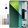 Duotipa Display TFT da 6,67, compatibile con Redmi Note 13 Pro 5G, display LCD touchscreen, montaggio con kit di strumenti di riparazione, funzione senza impronte digitali