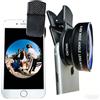 Peanutech Obiettivo fisheye per iPhone Phone Camera Lens Kit Grandangolo Macro