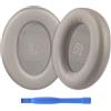 MMOBIEL Cuscinetti Auricolari di Ricambio per Bose QuietComfort Ultra Wireless Noise Cancelling Cuffie di MMOBIEL - Memory Foam e Protein PU Cuscinetti - Padiglioni Cuffie - Sabbia