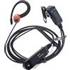 HYS Cuffie radio 2 pin compatibili con Baofeng UV-9G UV-9R GT-3WP UV-9R Plus UV-9R Plus MK1 UV-9R PRO UV-82WP(T-56) BF-T57 BF-9700 Walkie Talkie Auricolari (Leggero tipo G)