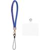 QUARKZMAN 1pz Laccio Telefono Universale, Cinturino Polso Staccabile con Scintillio Patch per Telefono Lussuoso Cordoncino Scintillante Fai da Te Auricolari Portachiavi, Blu Profondo