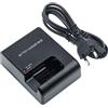 EnyMoke MH-25(A) Caricabatterie compatibile con Nikon EN-EL15 EN EL15a (b) | Batterie per fotocamere Nikon D600, D780, D850, D750, D610, D500, D7000, D7100, D7200, D7500, D810, D800, Z5, Z6, Z7