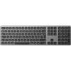 OMOTON Tastiera Bluetooth per Mac, tastiera wireless ricaricabile multi-dispositivo con 3 canali Bluetooth per Apple Mac Pro/MacBook Air, iMac, AZERTY francese, grigio scuro
