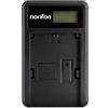 Norifon LP-E6 LCD USB Caricatore per Canon EOS 5D Mark II, 5D Mark III