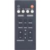 UNCIHY Telecomando universale compatibile per Yamaha YAS-109 YAS-209 YAS109 YAS209 Sistema di altoparlanti Telecomando