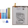 Vvsialeek EB-BG985ABY Batteria di ricambio compatibile per Samsung Galaxy S20 Plus SM-G985 SM-G985F S20+ 5G SM-G986B SM-G986F SM-G986U SM-G986W con kit di attrezzi 0 4370mAh