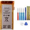 Swark 616-0406 616-0467 - Batteria compatibile con [iPod] Nano (4th Gen) A1285 MP3, MP4, PMP con strumenti
