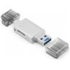 CY Card USB-C Tipo C/USB 2.0 a NM Nano TF Lettore di schede Micro SD per telefoni e laptop serie Mate