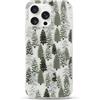 LCHULLE Natale Cover Compatibile con iPhone 13 Pro(6.1 Pollici) Custodia Natale Trasparente Cover Silicone Christmas Case TPU Bumper Chiaro Custodia Protettiva per iPhone 13 Pro (Albero Verde)