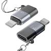 Liaoan Weiyu Adattatore USB C a Lig-htn-ing, adattatore iO-S OTG, adatto per il collegamento di microfoni wireless, unità flash USB, lettore di schede, mouse, tastiere e altri dispositivi a telefoni cellulari e