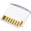 Chenyang Micro SD TF to SD Card Kit Mini Adaptor for Extra Storage Mac Air/Pro/Retina White