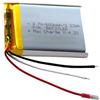 AOLIKES Batteria ricaricabile LiPo da 3,8 V, 600 mAh, ricambio per Shure AONIC 40 tramite orecchio, Bluetooth senza fili, cancellazione del rumore