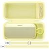 Khanka per Bose Nuovo SoundLink Plus Diffusore Bluetooth Portatile Custodia Rigida da Trasporto Con Tracolla e Maniglia per il Trasporto, solo Custodia (Giallo Citrino)