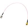 Fohevers SMA maschio a BNC maschio cavo RG178 prolunga cavo 30 cm (12 pollici) antenna coassiale a bassa perdita cavo pigtail cavo