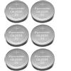 Panasonic Batteria a bottone al litio CR2032 da 3 V (confezione da 6)