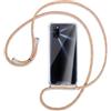 SIMao Cover Collana per Cellulare Compatibile con OPPO A52 / A72 / A92 Custodia Trasparente Silicone con Cordino Necklace Case Antiurto Protettivo Cover Custodia da Collo Custodia con Cordino,Arcobaleno